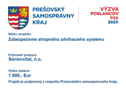 Projekt - Prešovský samosprávny kraj